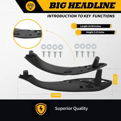 Jecoupoon mounting clips detail ensures secure, rattle-free attachment