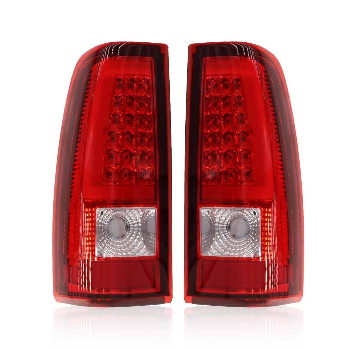 Jecoupoon tail light front assembly showing fit and style, improves rear visibility