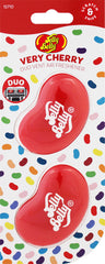 Jelly Belly front packaging showing duo pack and bright cherry color benefit: easy identification