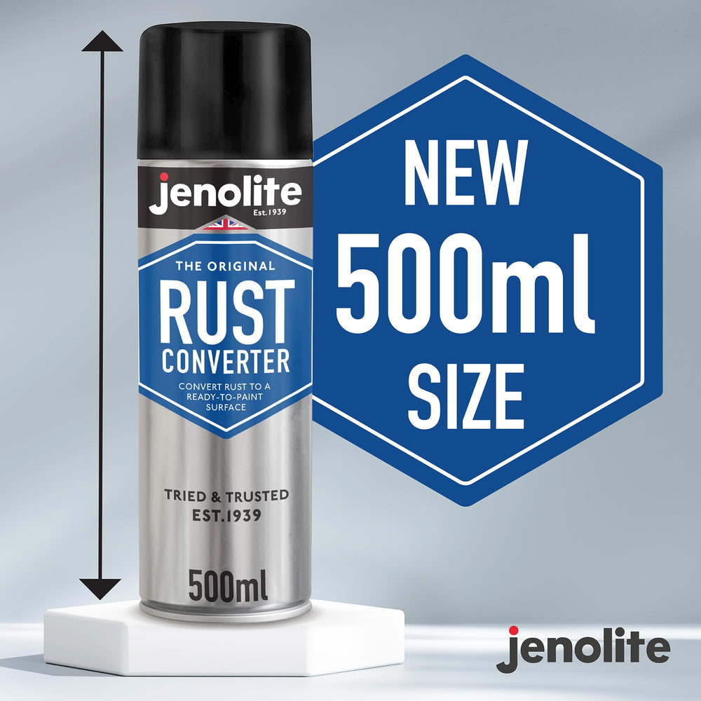 JENOLITE side label with instructions and benefits for clear application guidance