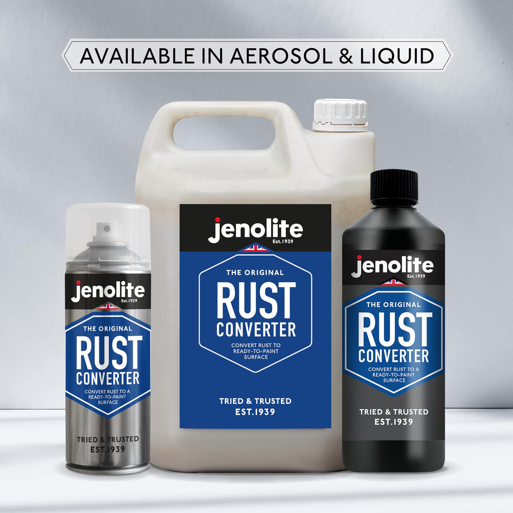 JENOLITE brush working converter into seams benefit: reaches crevices for thorough protection