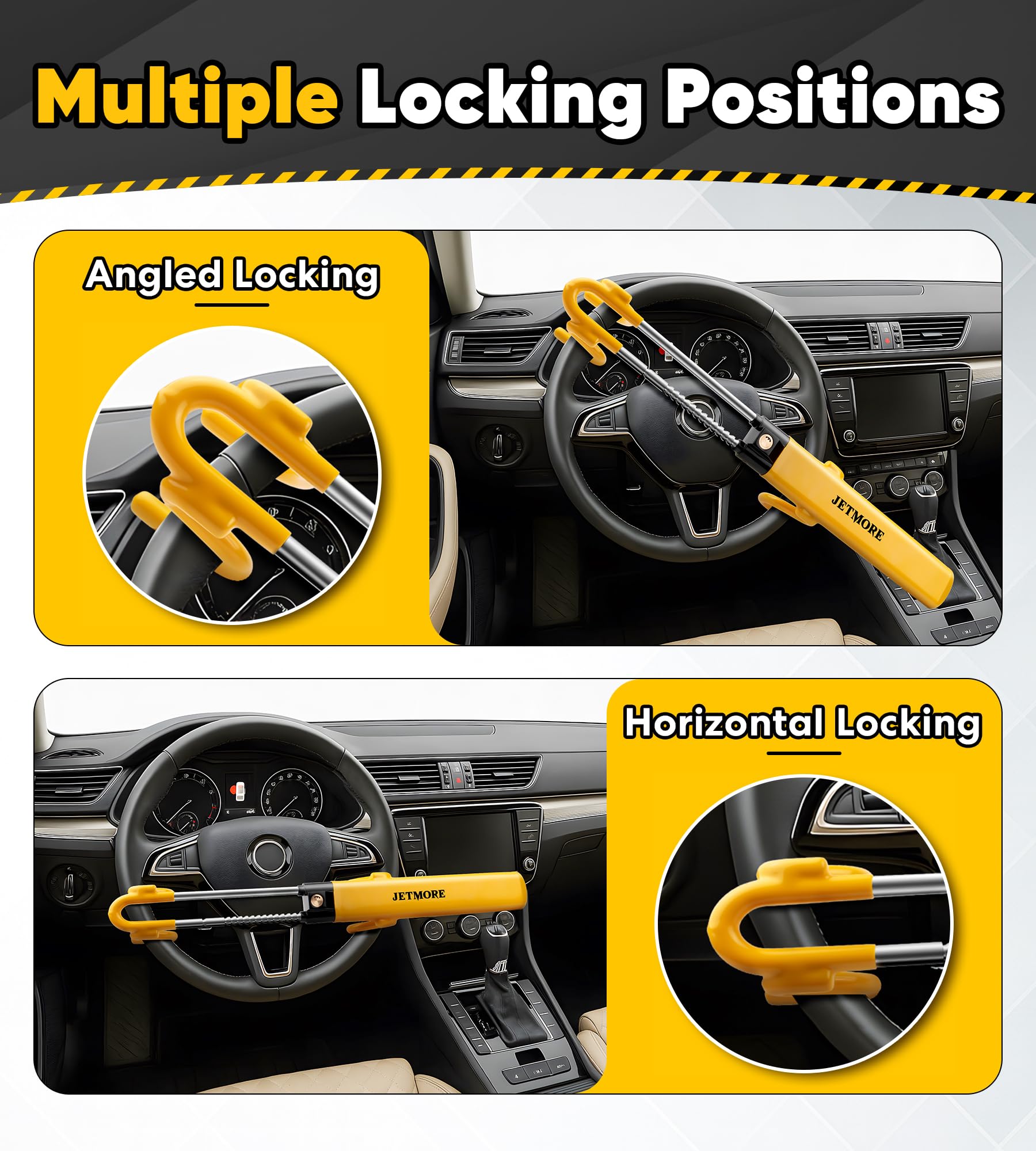 jetmore adjustable length demo fitting various wheel sizes
