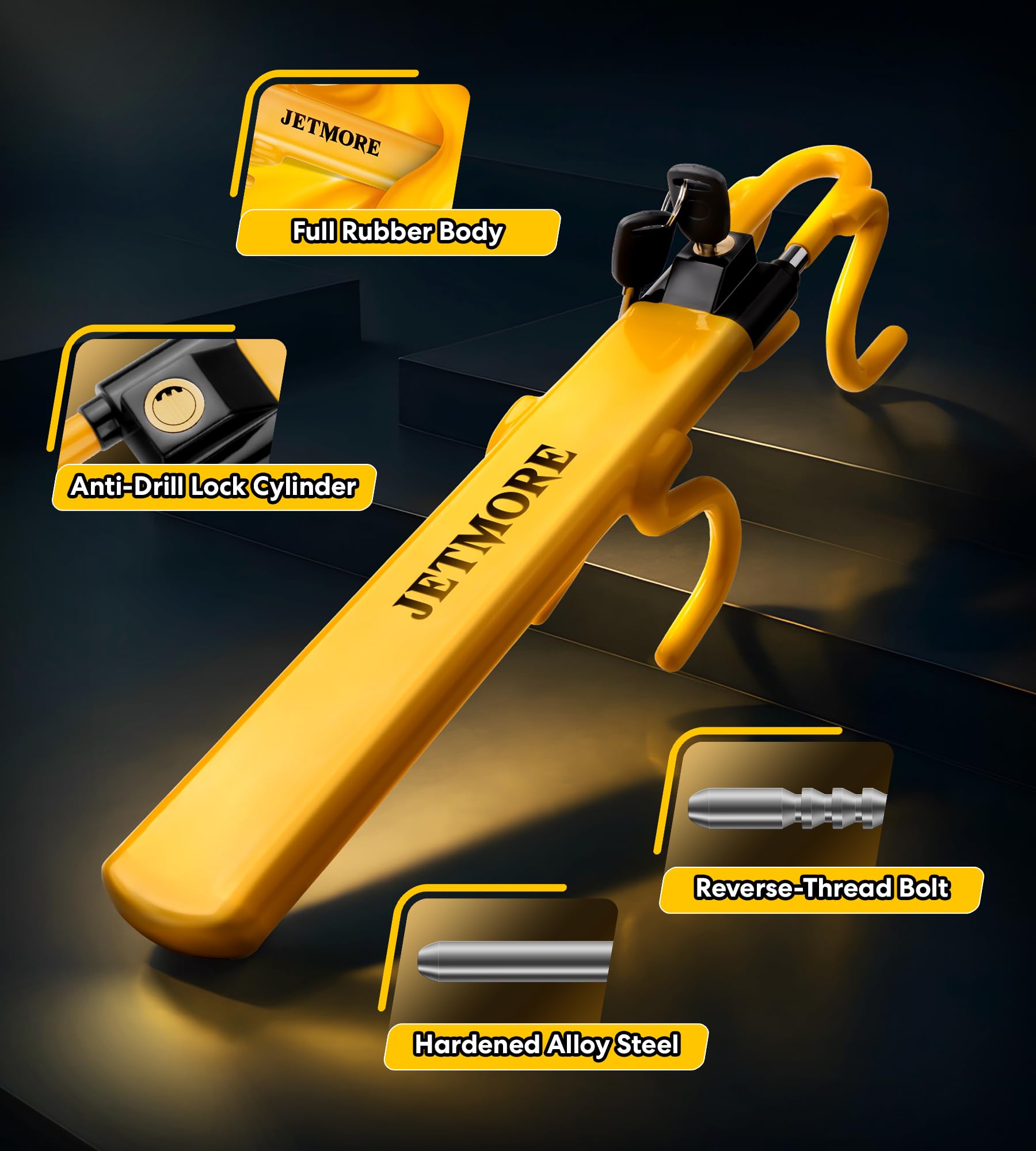 jetmore rubber coating detail protecting steering wheel finish