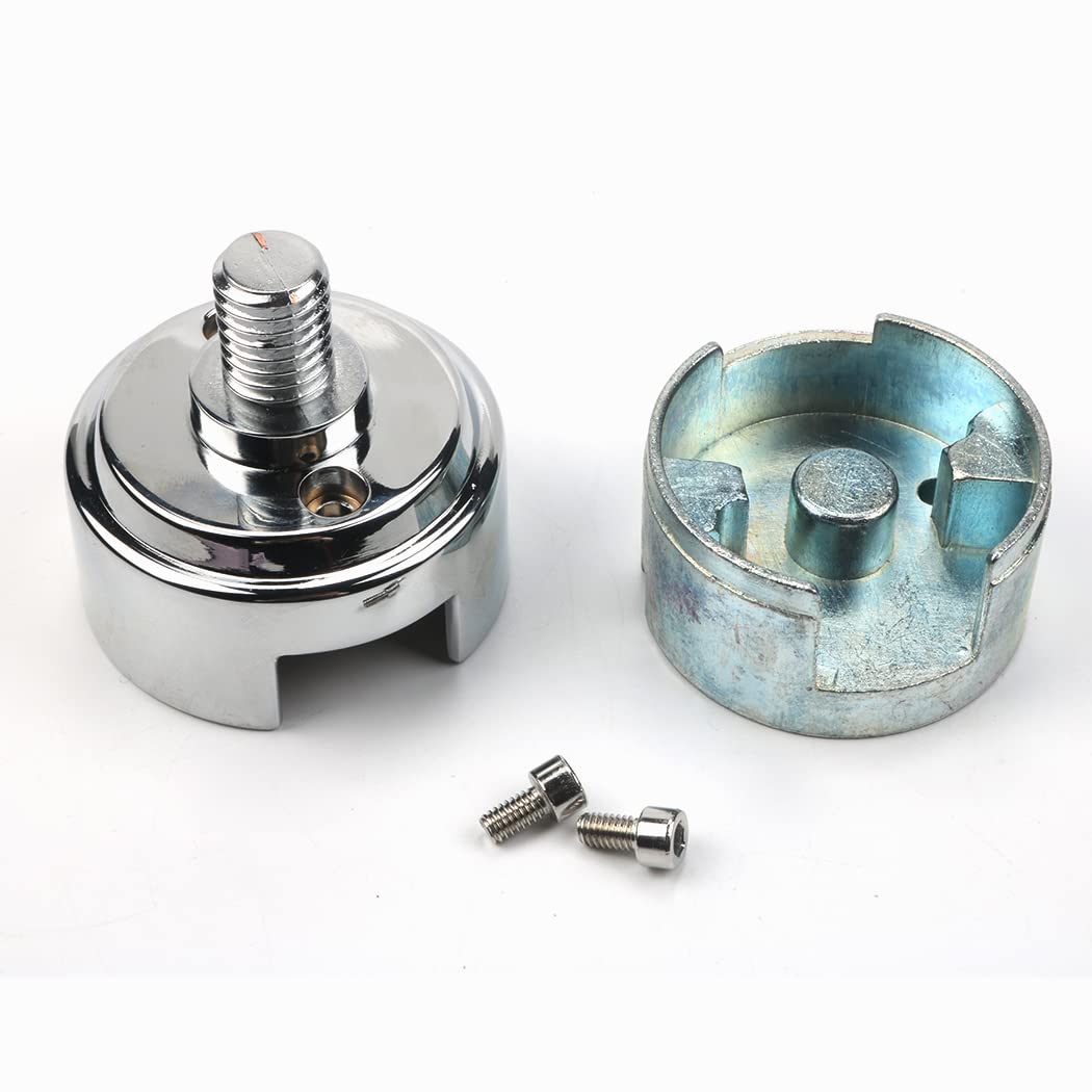 Jetuplusllc adapter with aftermarket knob mounted showing compatibility