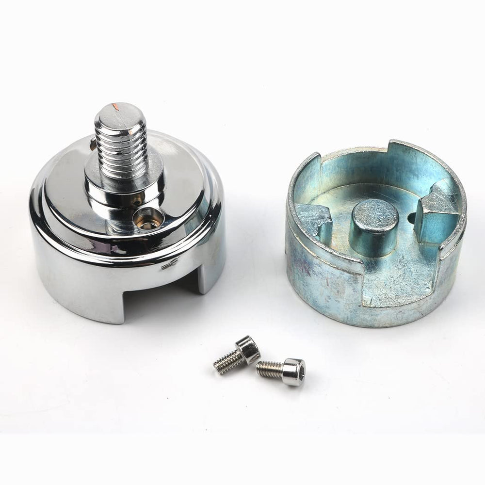 Jetuplusllc adapter with aftermarket knob mounted showing compatibility