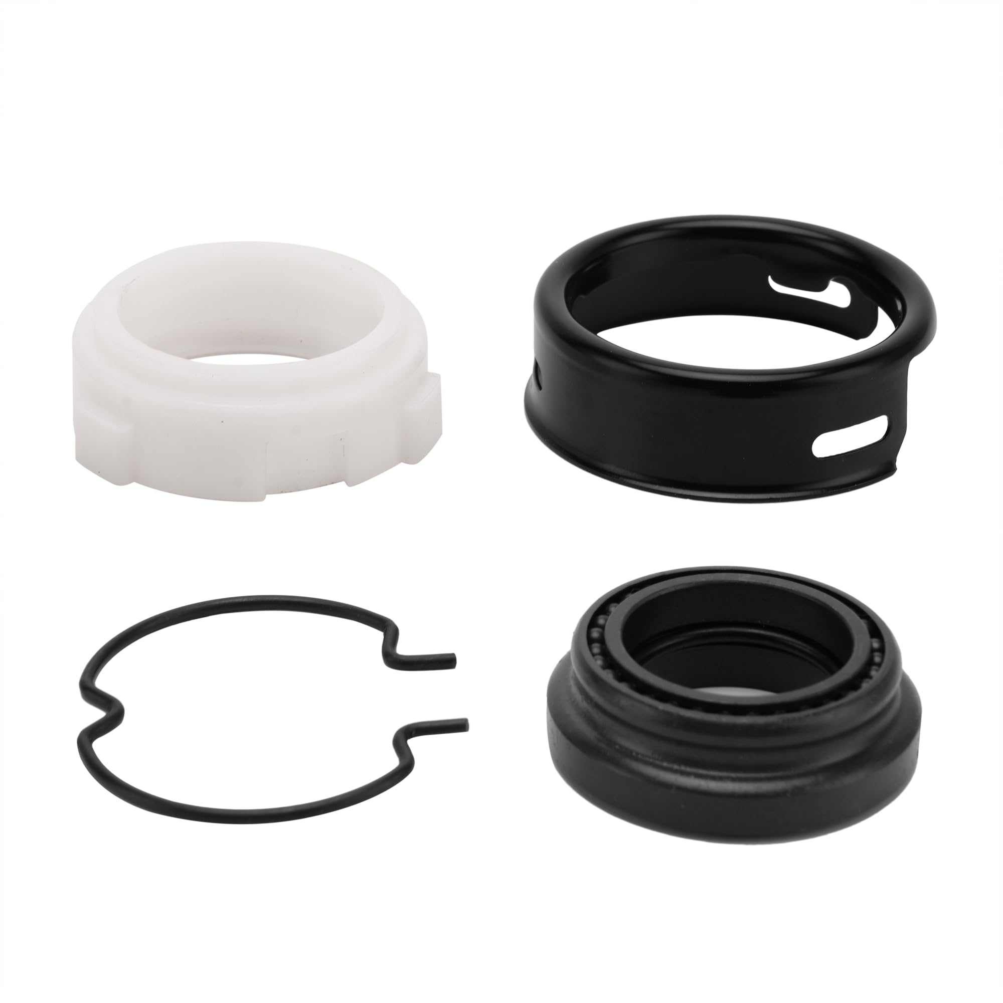 Jetuplusllc close-up of bearings and retainer showing metal build and durability benefit