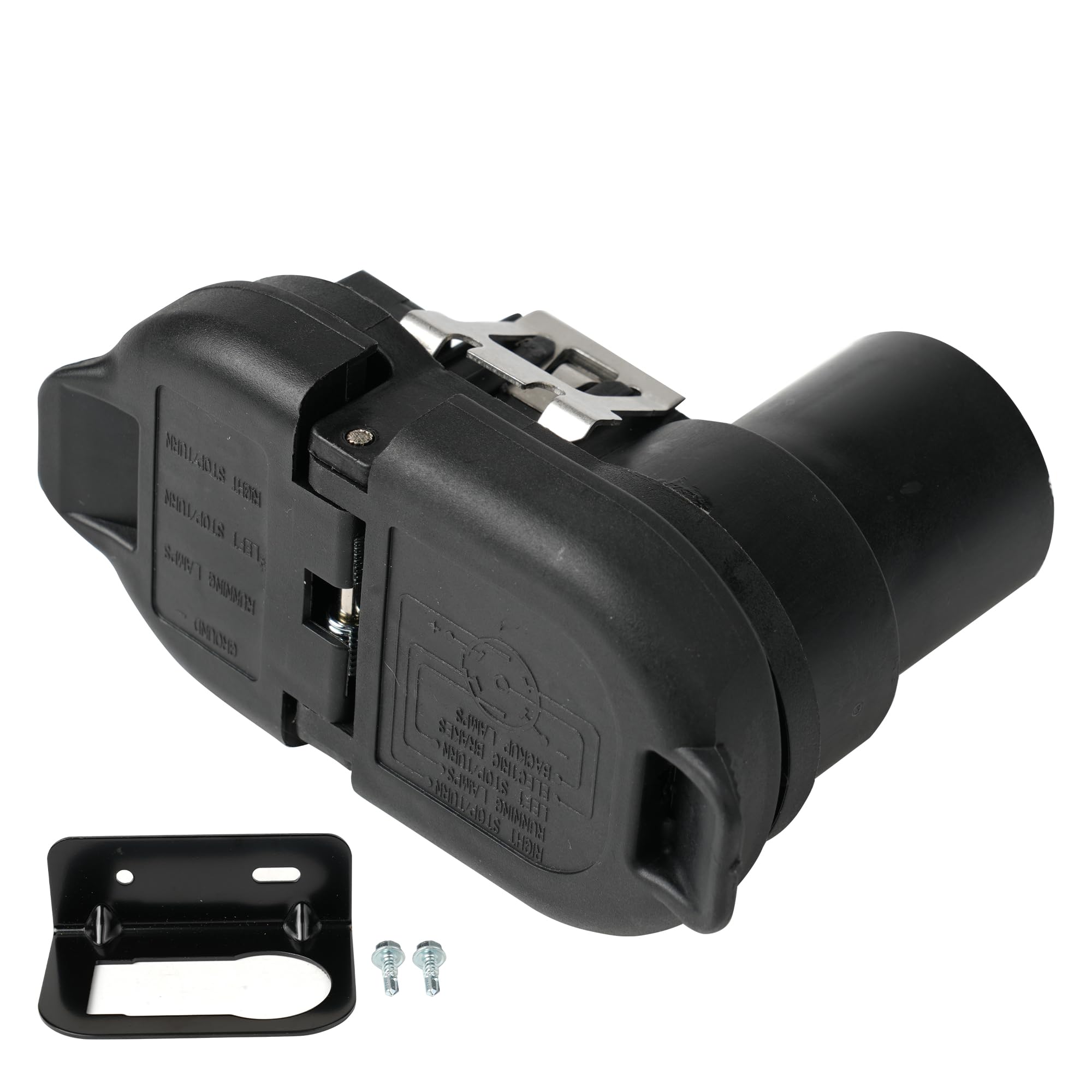 Jetuplusllc adapter front view showing durable housing and clear plug fit benefits