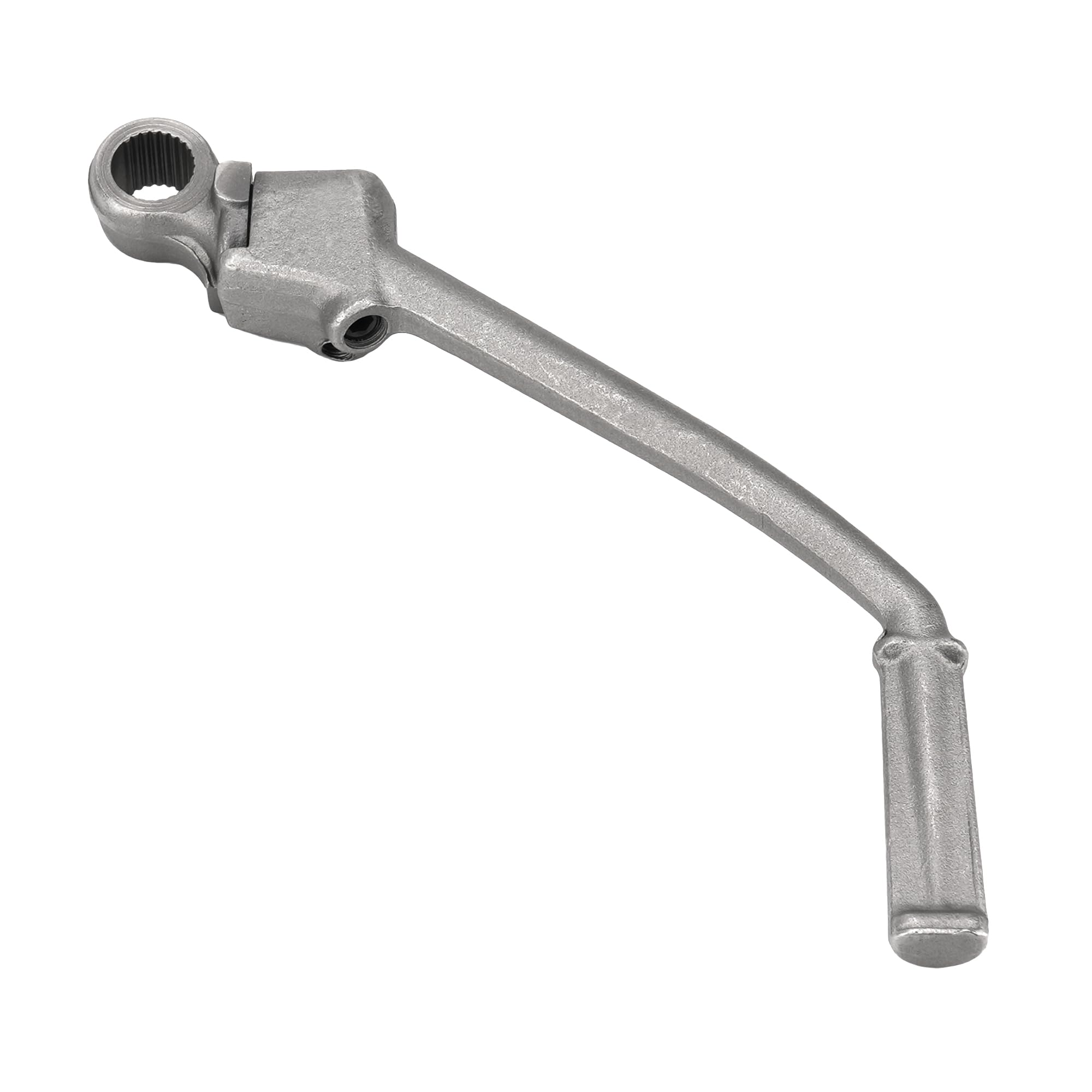 Jetuplusllc kickstart lever close-up of pivot point improving secure mounting