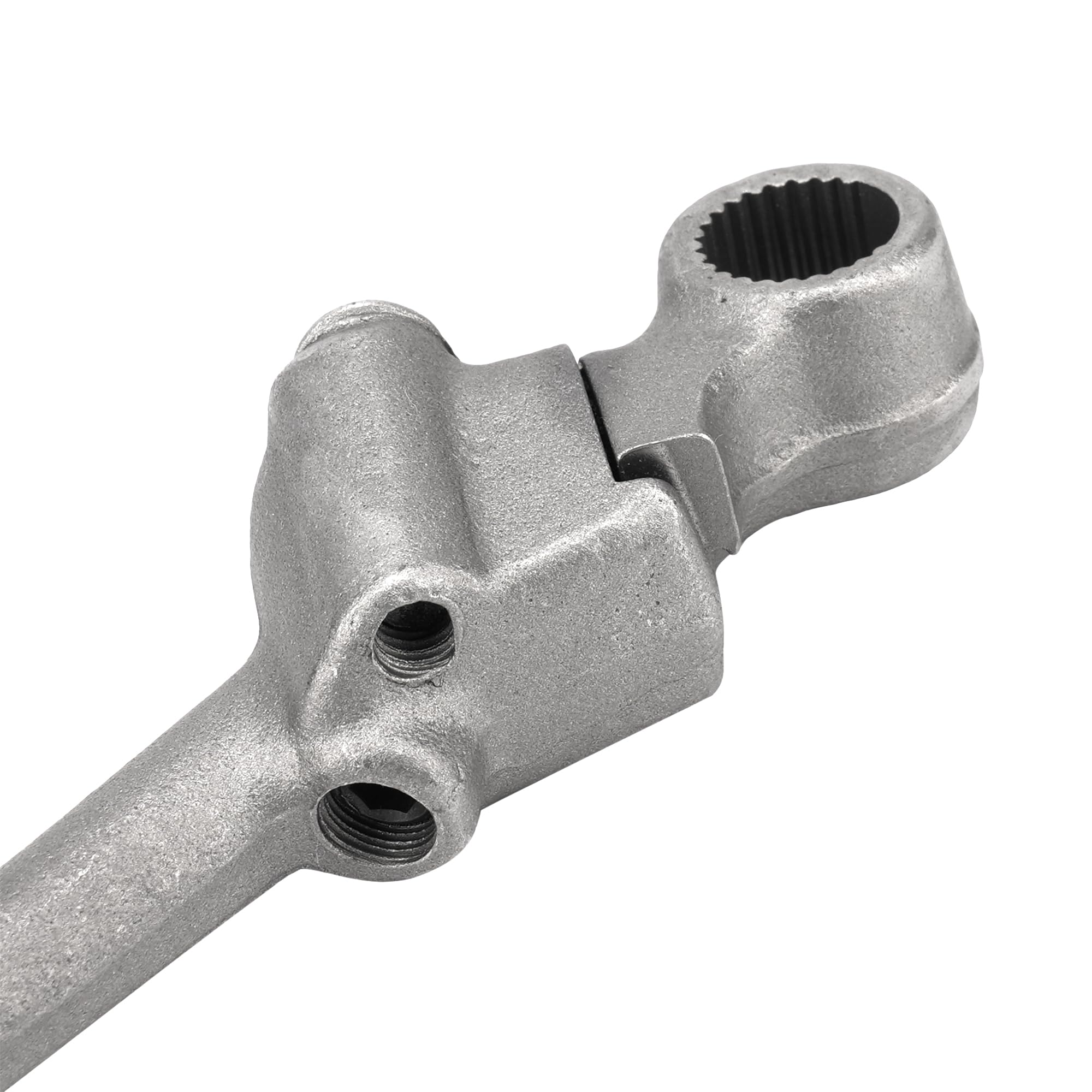 Jetuplusllc kickstart lever installed on Kawasaki KX85 demonstrating correct fit