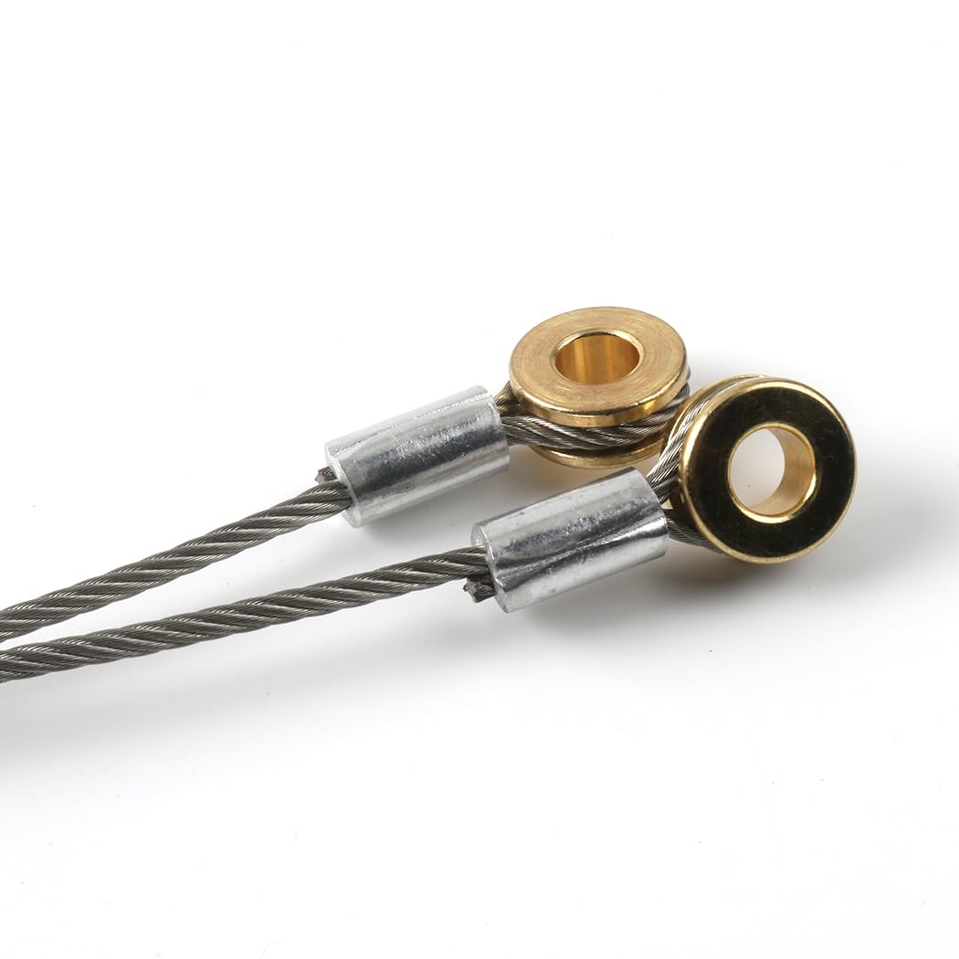 Jetuplusllc cable beside tape measure shows accurate 110-inch length benefit