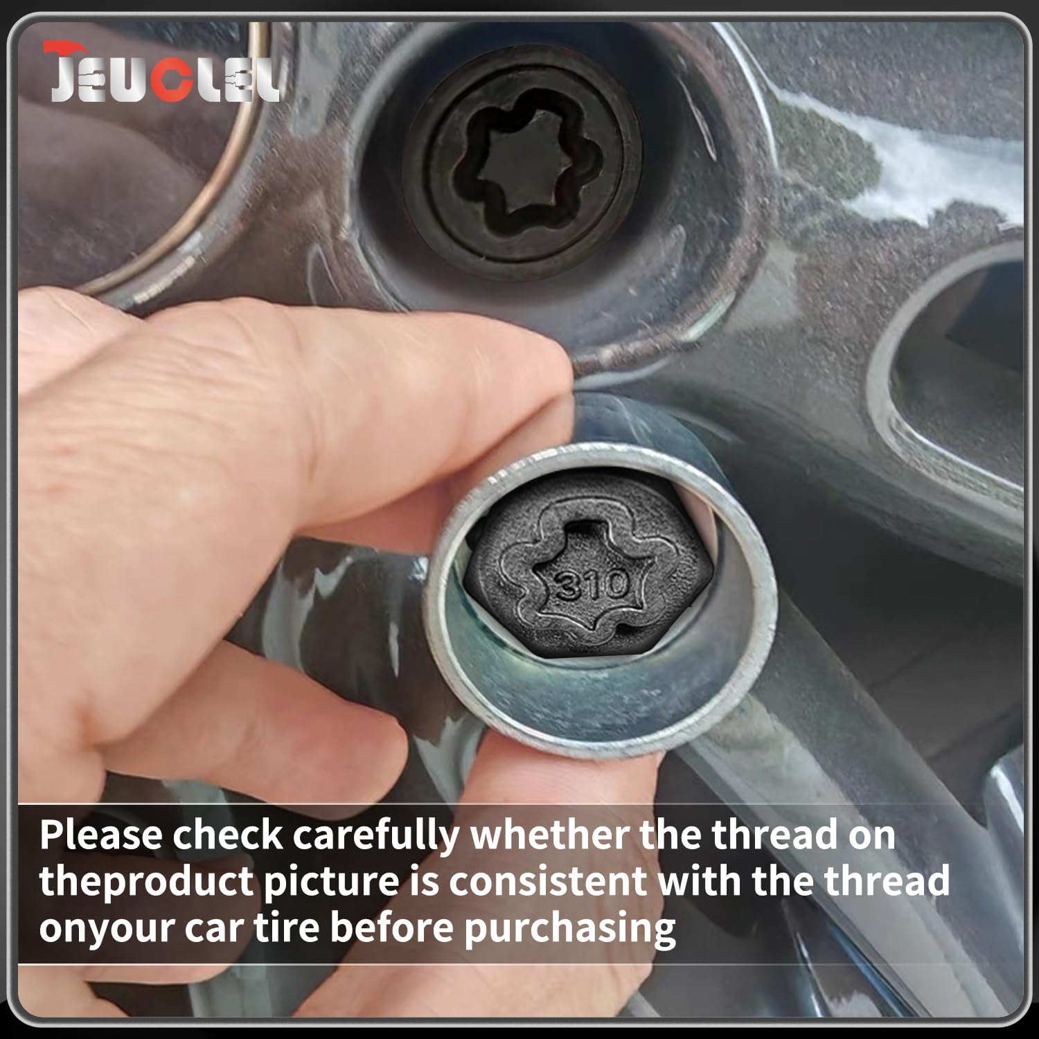 JEUCLEL adapter and punch detail enabling easy socket changes