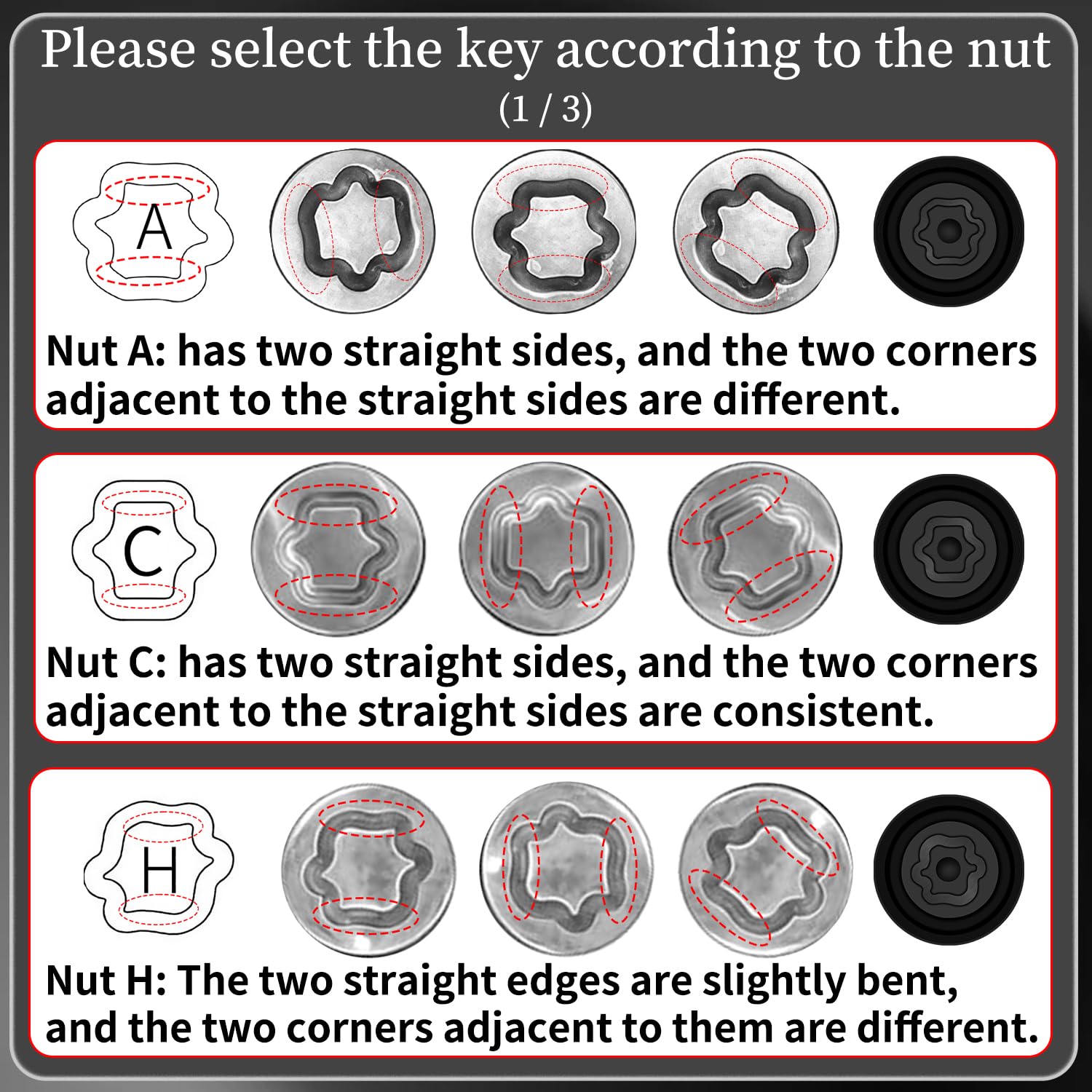 JEUCLEL detailed thread profile to verify compatibility and prevent mistakes