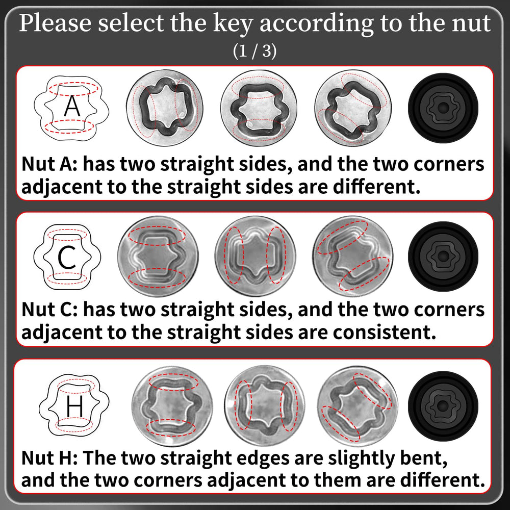 JEUCLEL detailed thread profile to verify compatibility and prevent mistakes