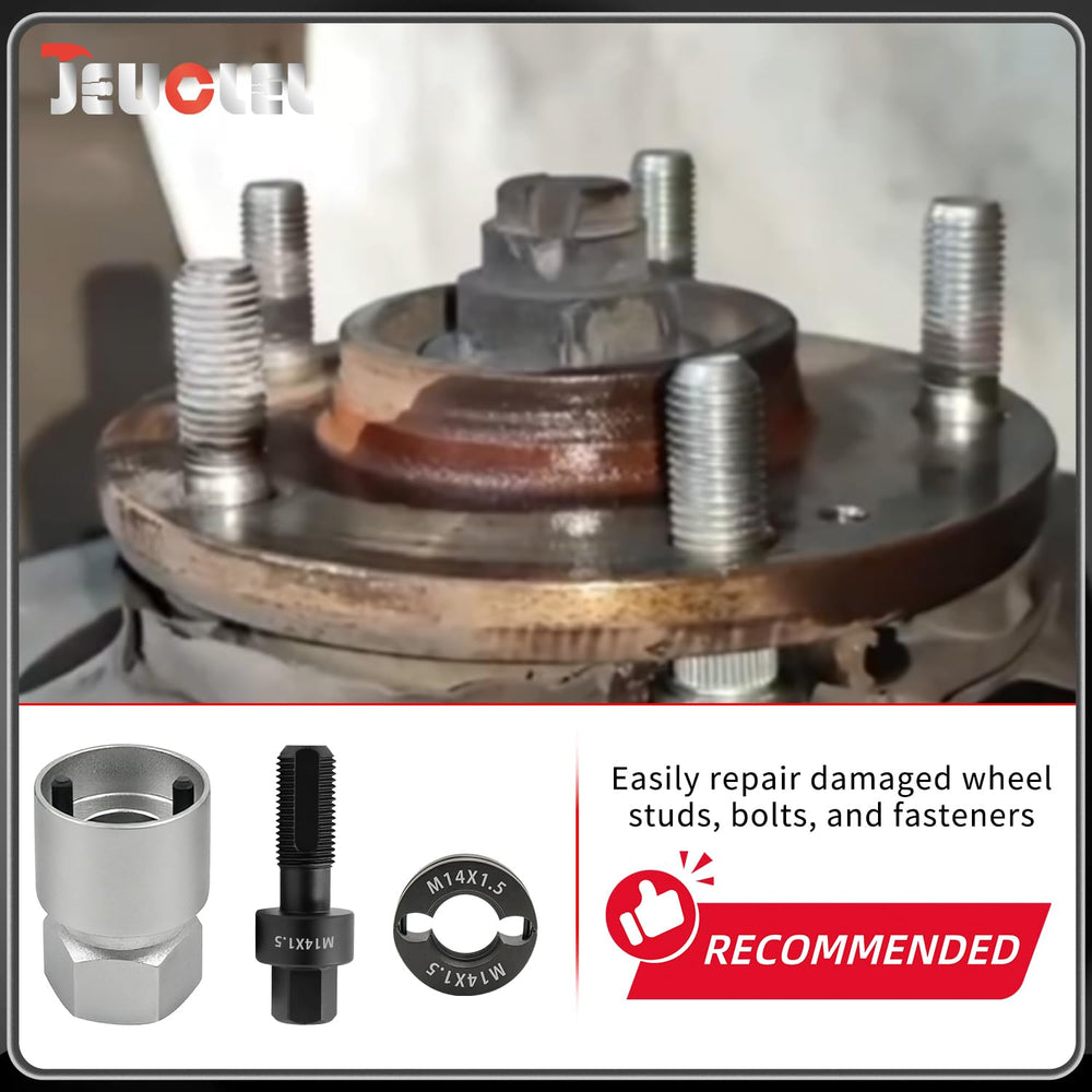 JEUCLEL scale comparison next to wrench to show compact size