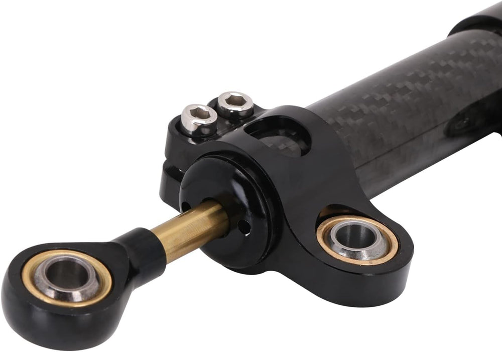 JFG RACING damper on workbench illustrating easy-fit installation prep