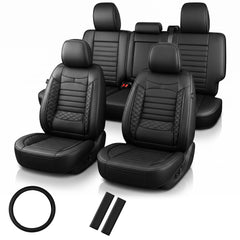 JIAMAOXIN front seats full view showing protective fit and refined appearance