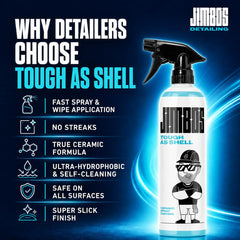 Jimbos spray nozzle closeup demonstrating precise mist and easy application control