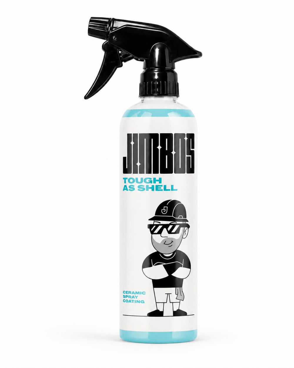 Jimbos front packaging showing 16oz bottle and label for quick identification and convenience