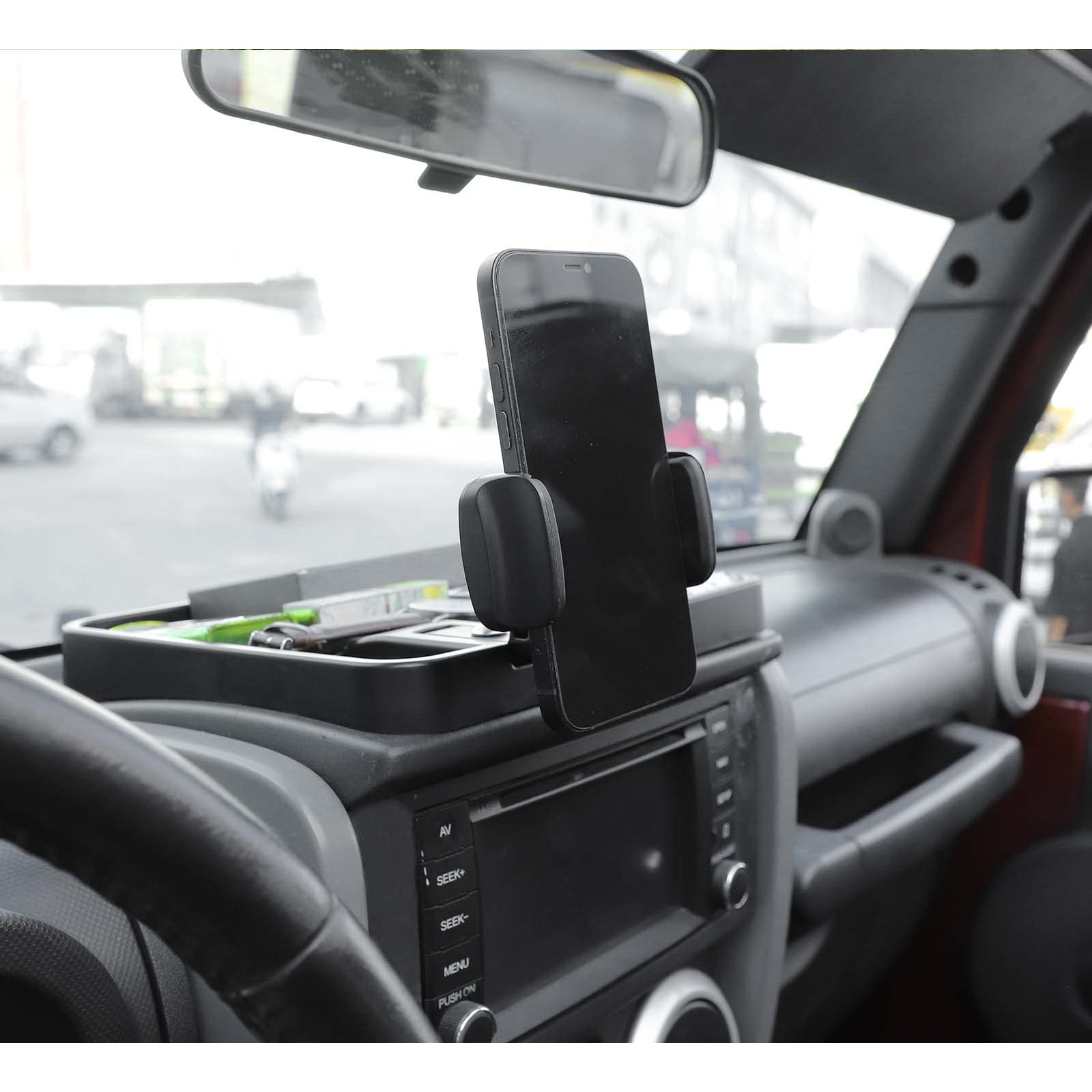 Jimen phone mounted landscape for navigation with a clear road view