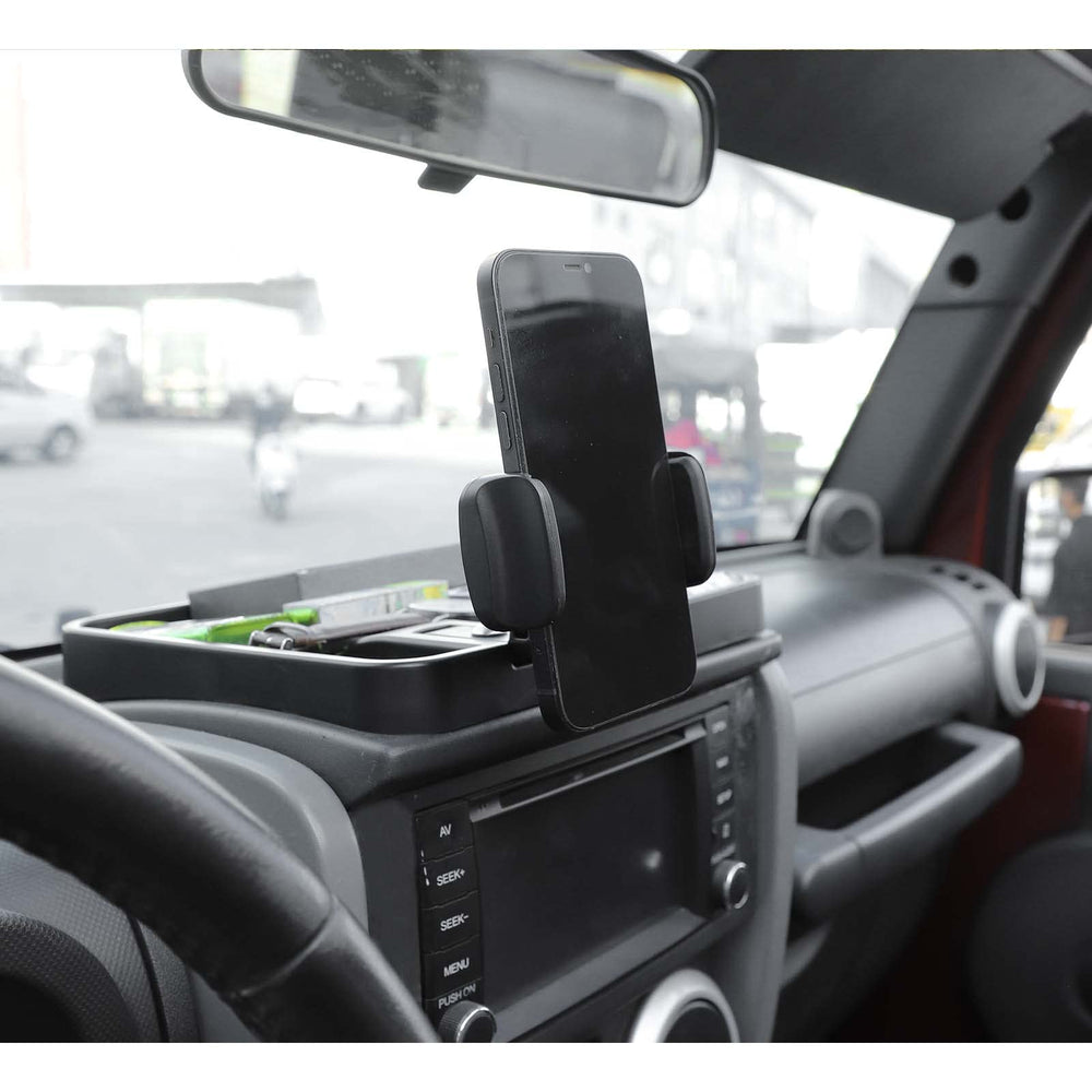Jimen phone mounted landscape for navigation with a clear road view