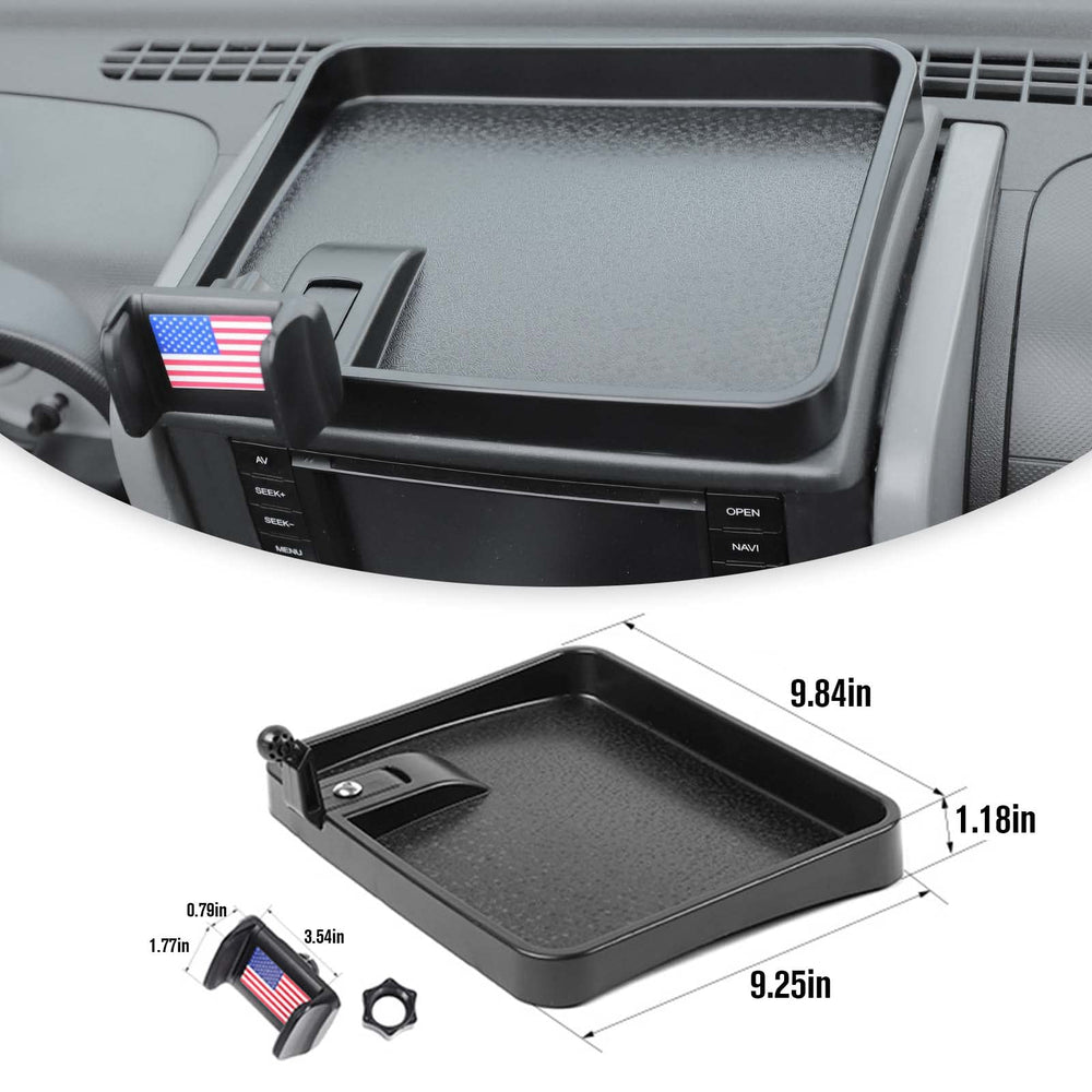 Jimen tray matte ABS texture highlighting durable scratch-resistant finish