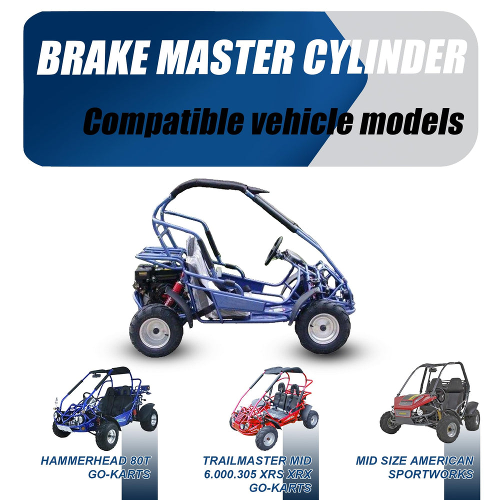 JINGKE master cylinder beside ruler showing scale for fit verification