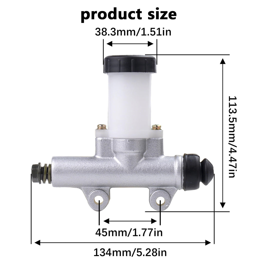 JINGKE side port detail highlighting single-port design for easy brake hookup