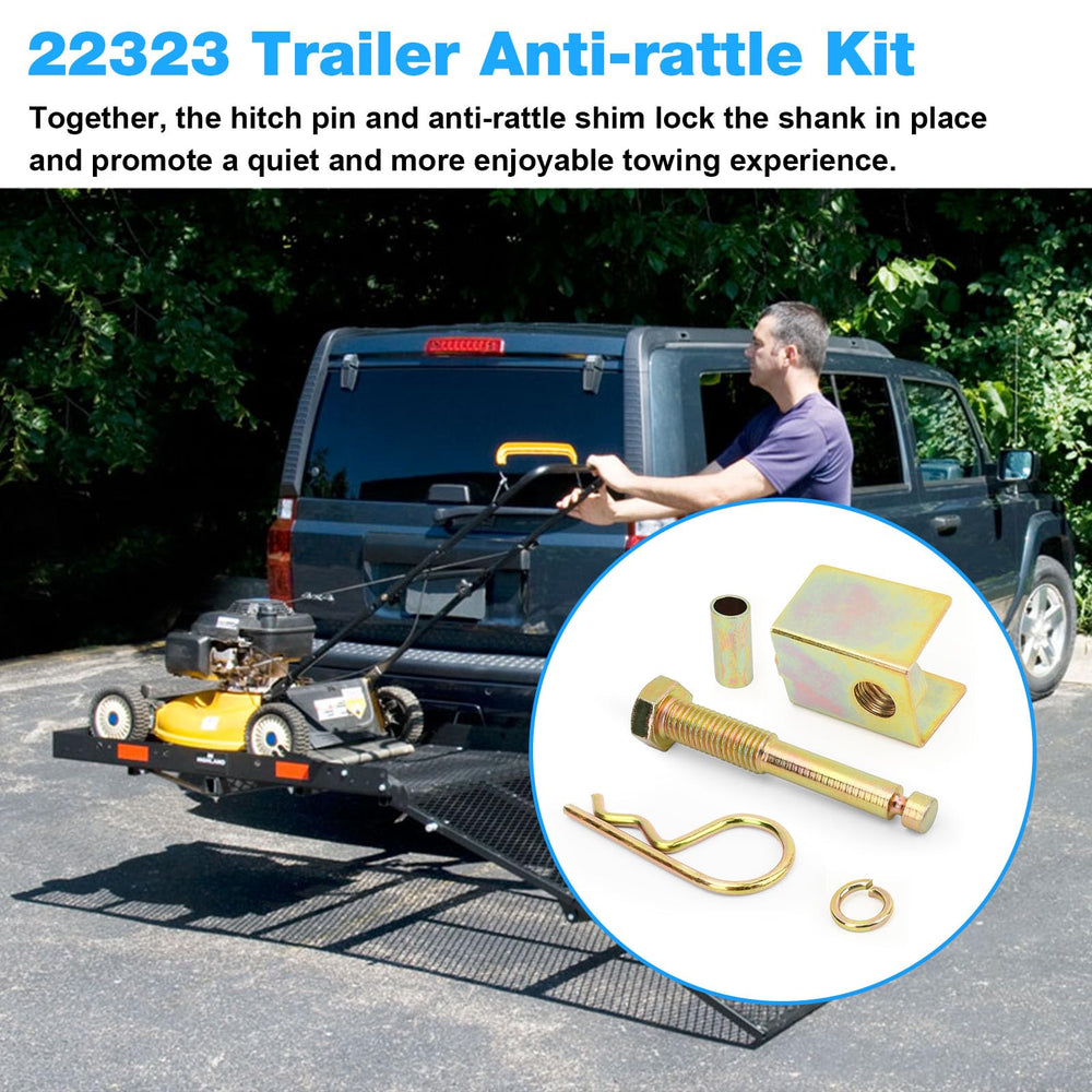 JIOTAR lifestyle shot of truck towing demonstrating quieter, smoother towing