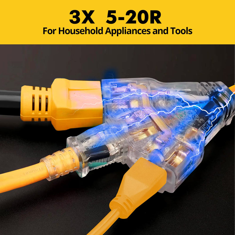 JIUWFOX LED indicator lit confirming live power for quick status check benefit