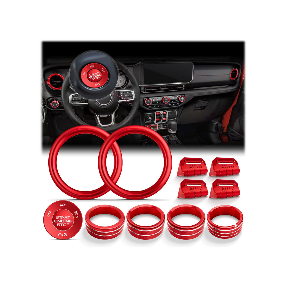 JIYOUNGSEN front packaging showing full 12-piece red set and benefits