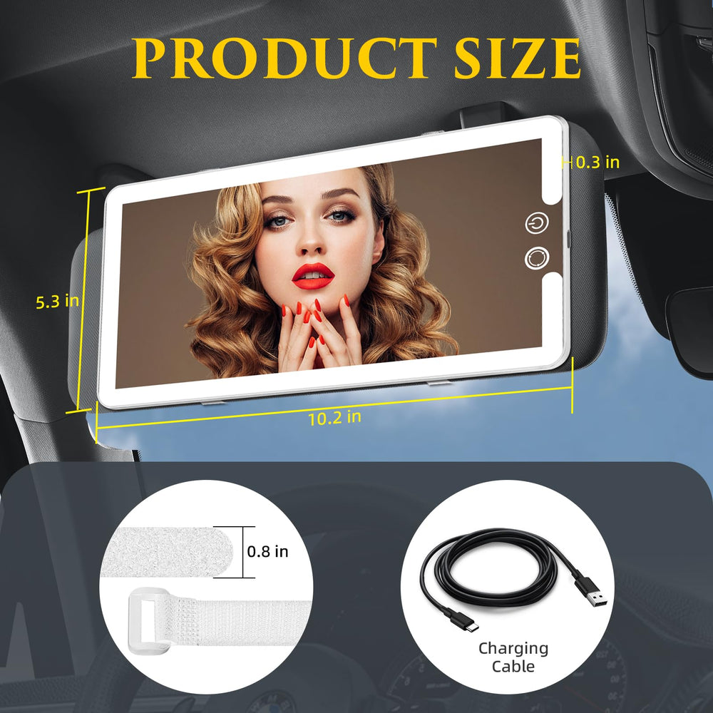 JJhxr mirror held in hand to show scale and easy portability