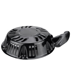 JJing recoil starter cord and handle detail emphasizing comfortable grip and strong cord