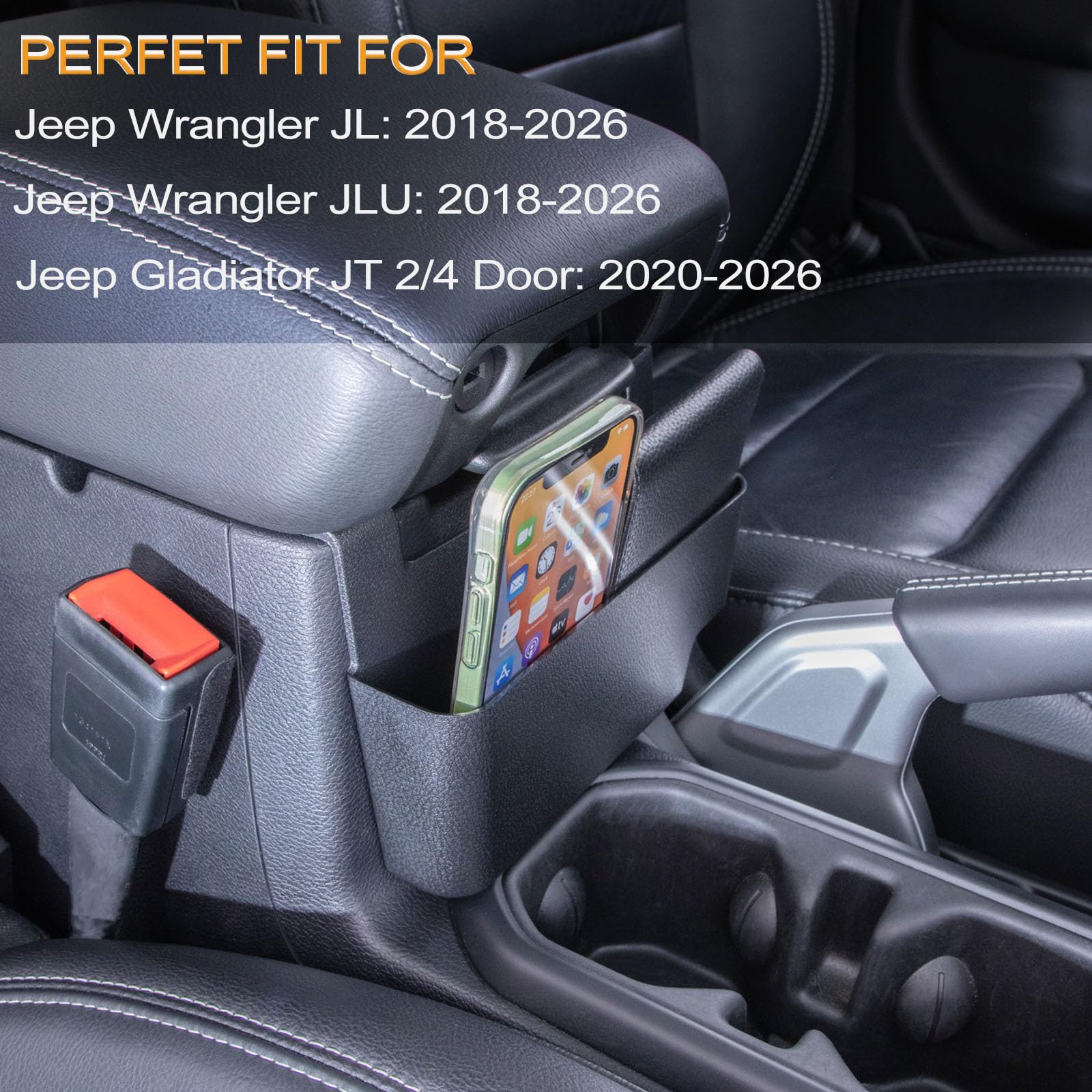 JKCOVER hanging box with console tray demonstrating installation order