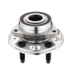 JLEO front view of hub assembly showing five-lug pattern and fit benefit