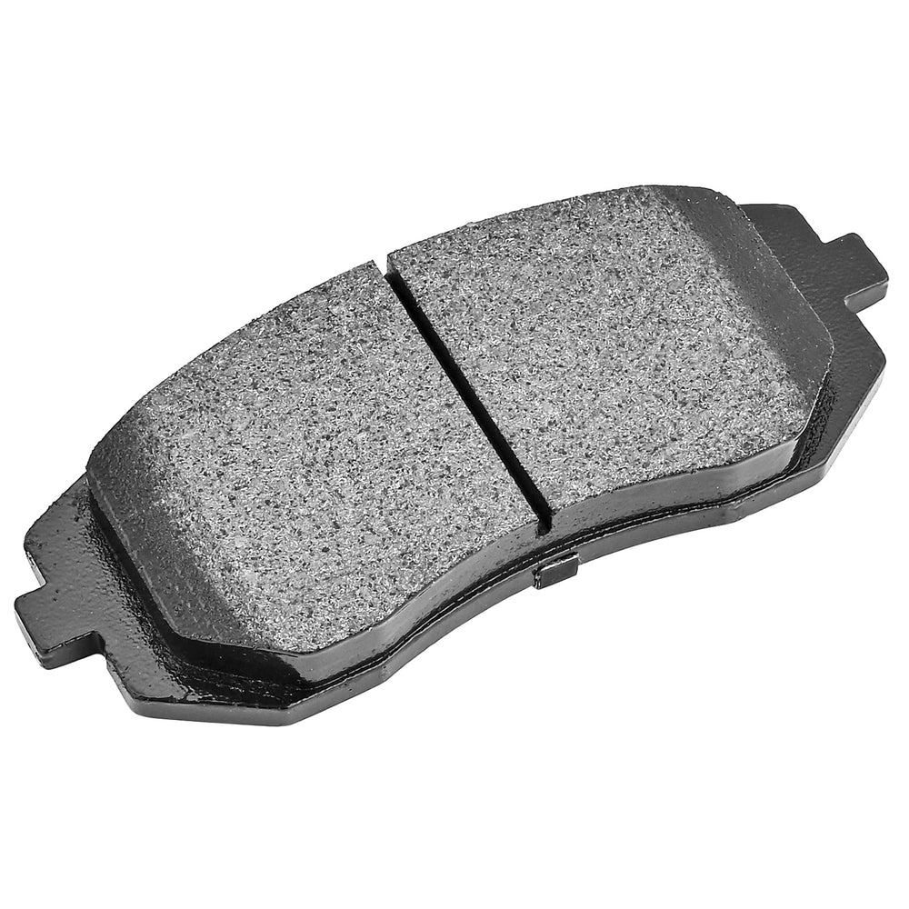 JLEO front pad installed on rotor illustrating stable pedal feel