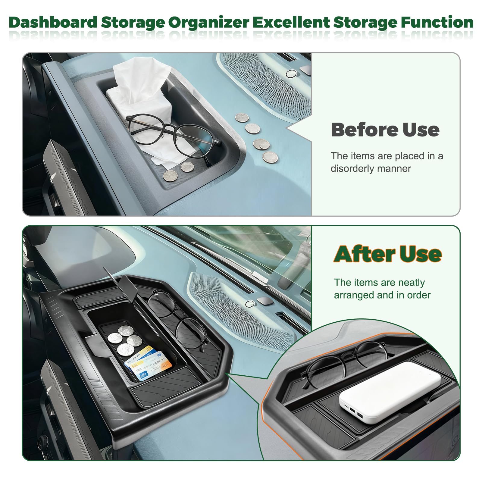 JLQP anti-slip mat detail preventing sliding and reducing cabin noise