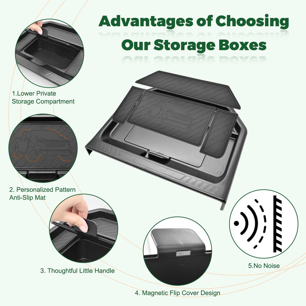 JLQP magnetic flip cover and handle for smooth access and durability