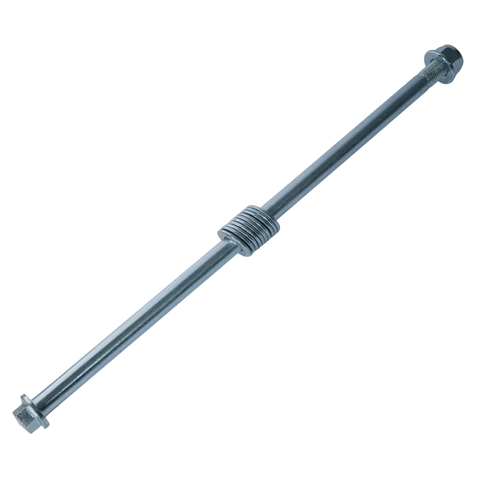 JMCHstore axle next to ruler displaying 330mm length for correct compatibility verification