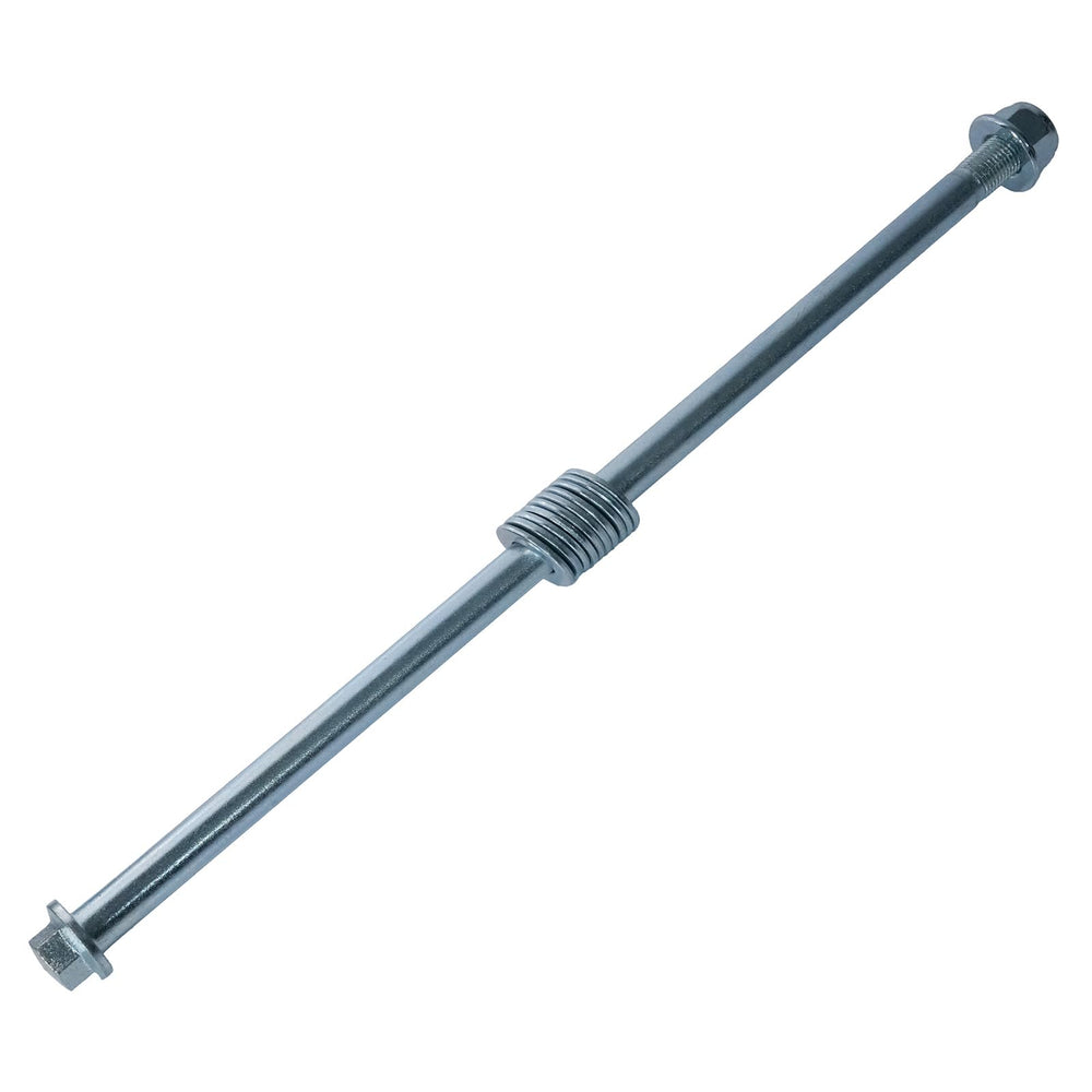 JMCHstore axle next to ruler displaying 330mm length for correct compatibility verification