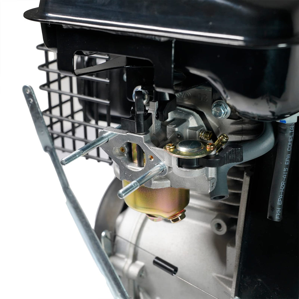 JMCHstore carburetor installed on a mini bike engine demonstrating fitment benefit