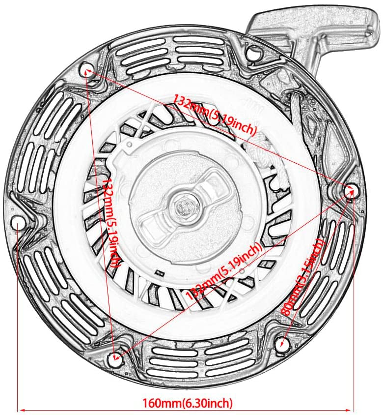 JMCHstore product label and packaging displaying included spare parts for quick repair