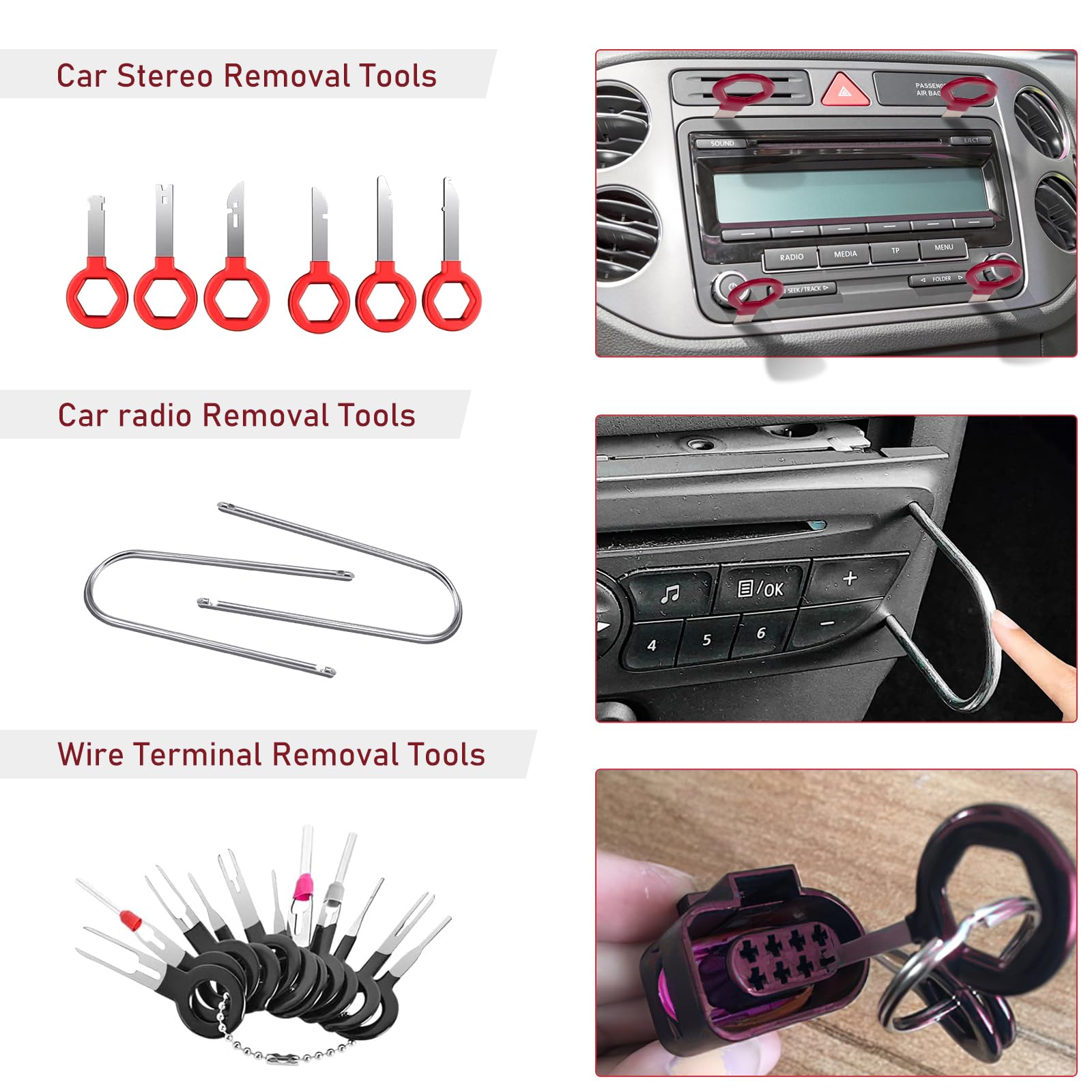JNLK adhesive cable clips and ties organized to manage wires neatly