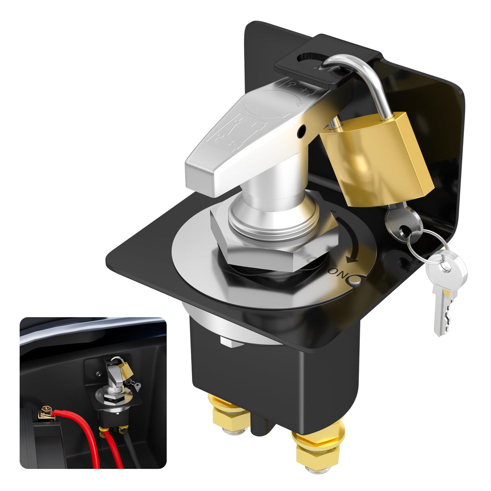 Joinfworld front panel view showing switch face and handle for clear operation benefit