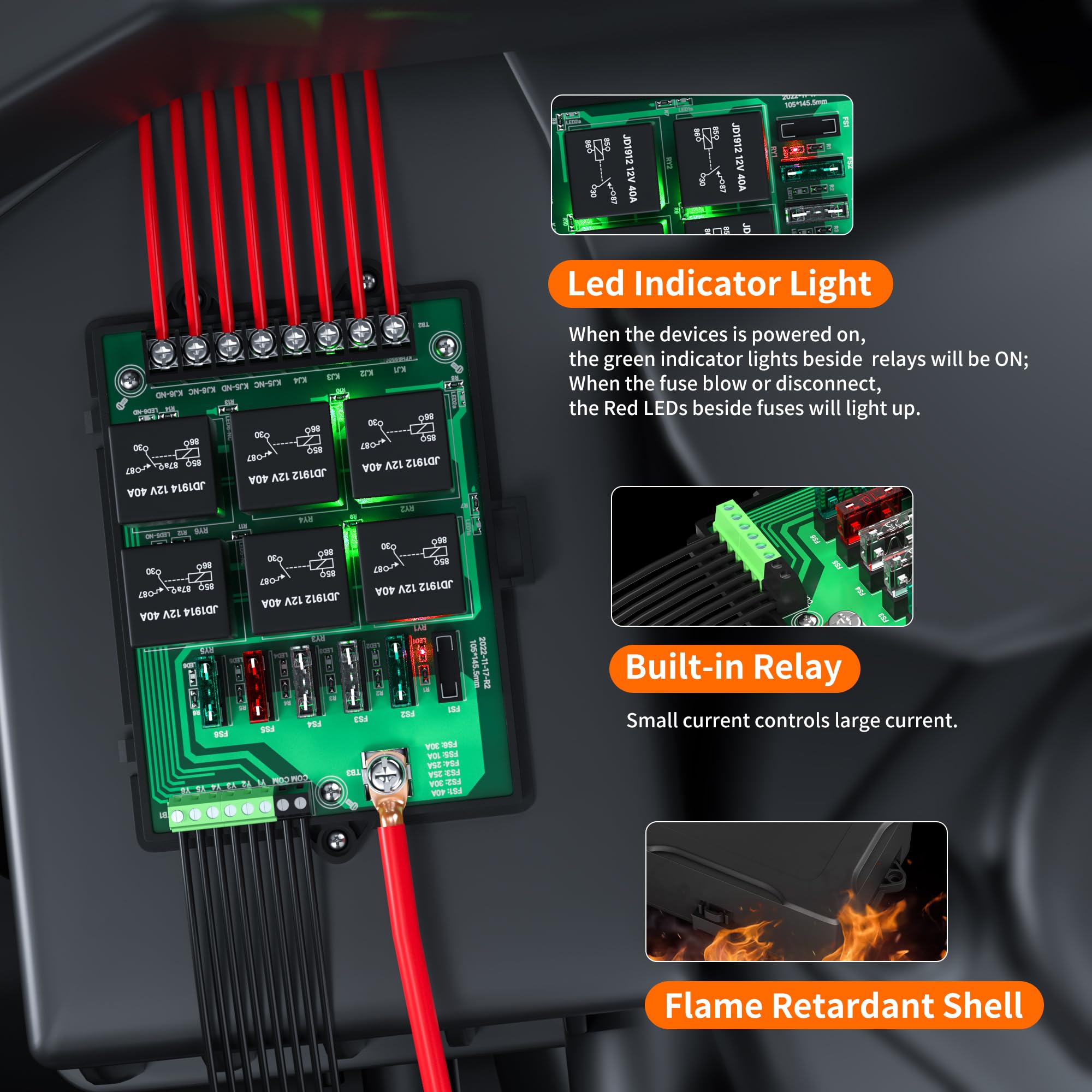 Joinfworld mounted in truck engine bay illustrating compact, secure vehicle installation