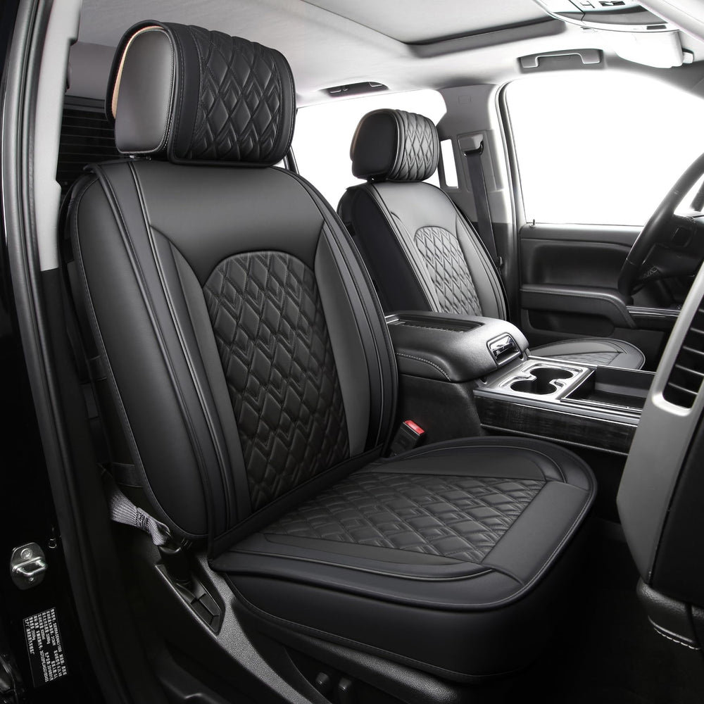 JOJOBAY front seat covers full set fitted, protects interior and enhances look
