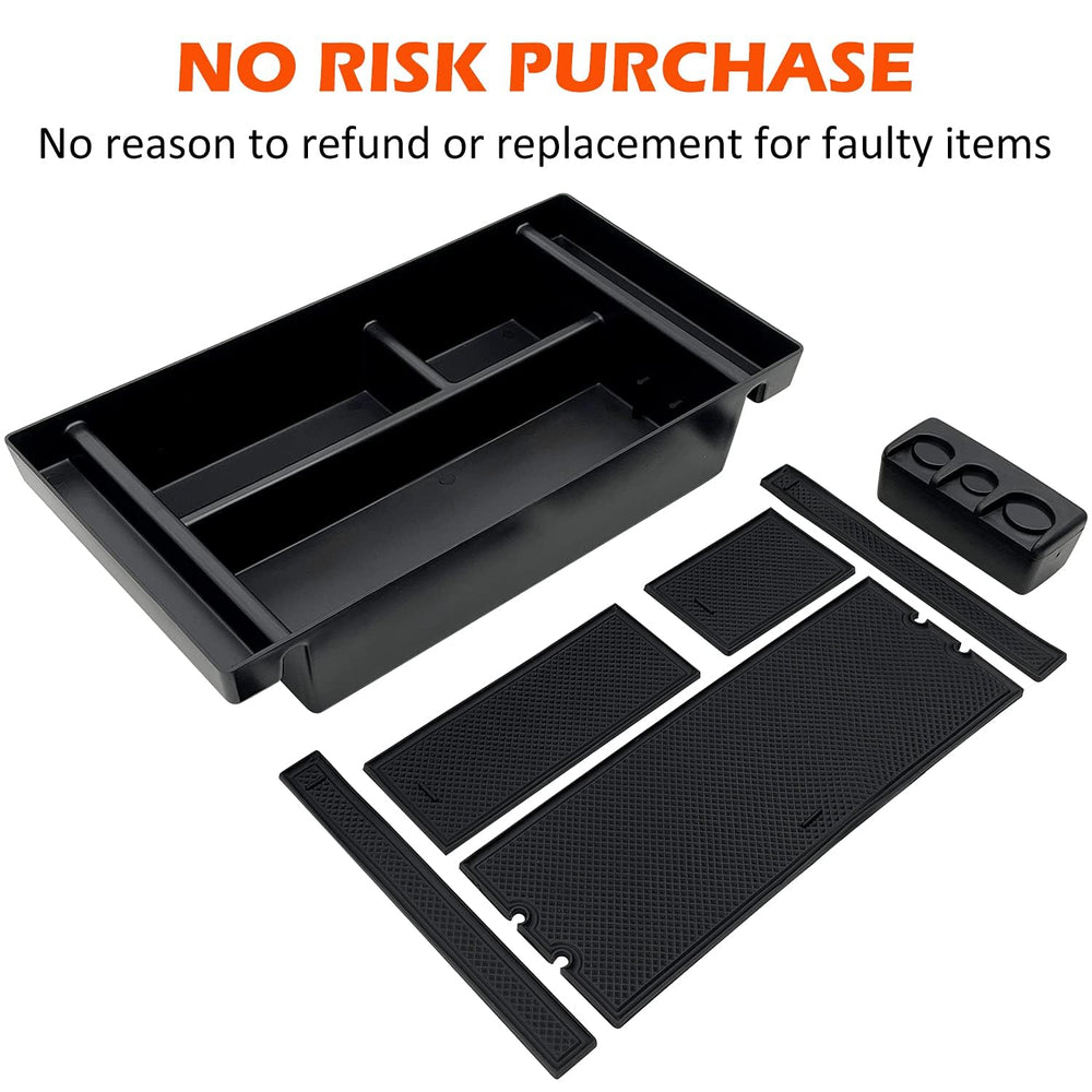 JOJOMARK in truck interior creating tidy, easy-access storage