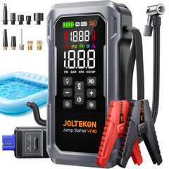 Joltekon front panel showing ports and controls for quick access and convenience