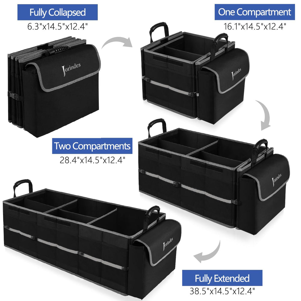 Jorindes collapsed flat for compact storage and space saving
