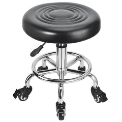 JOSTZHXIN front view of low rolling stool showing compact mobility and stability
