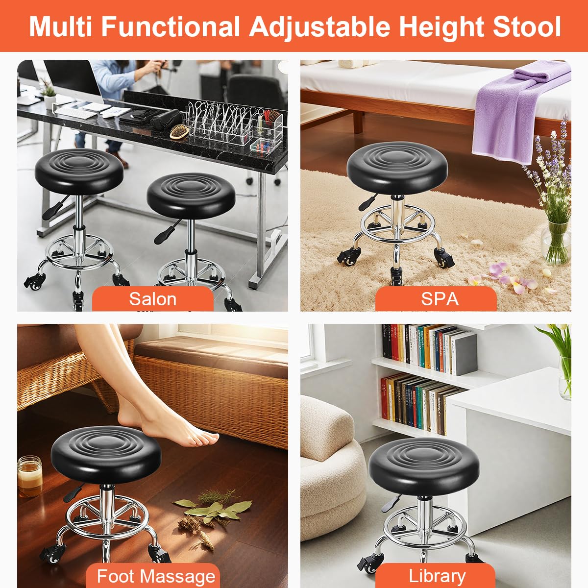 JOSTZHXIN lifestyle image in salon showing swivel convenience and user comfort